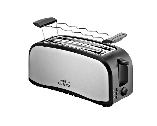 Toaster 4 Scheiben 1400 Watt Edelstahl
