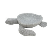 Dekoschale Schidkröte silber 19 cm Caplume