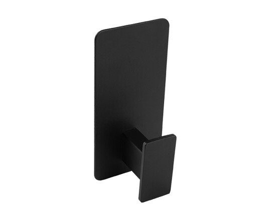 Wandhaken aus Edelstahl 4.5x3.3x9.5cm Sockel mit 3 m Klebeband