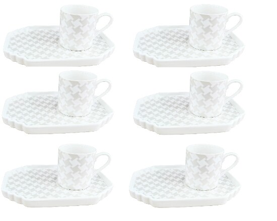 12tlg Espresso-Set 100 ml Serie Lara