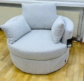 Sessel Jade drebar mit Samtstoff / EDS, Equeen