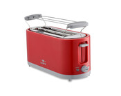 Toaster 4-Scheiben 1400 Watt rot