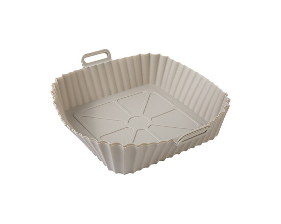 2tlg Set Silikon Backform für Heißluftfritteuse viereckig