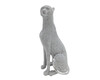 Dekofigur Jaguar silber 23 cm Lio