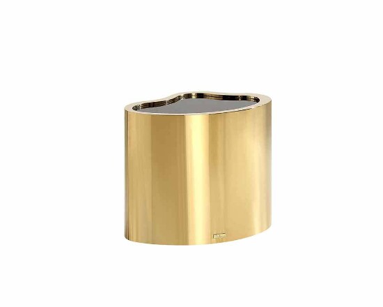 Beistelltisch, glas schwarz, Maris