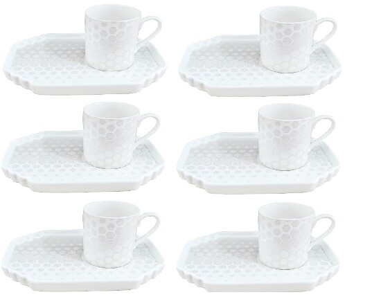 12tlg Espresso-Set 100 ml Serie Lara